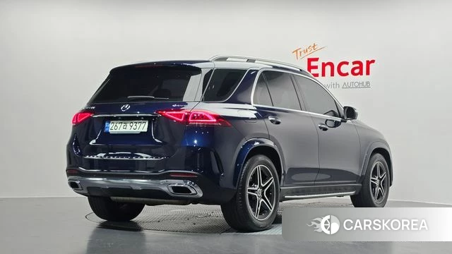 Mercedes-Benz GLE-Class W167 2021 Синий из Кореи