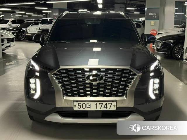 Hyundai Palisade 2019 Серебристо-серый из Кореи