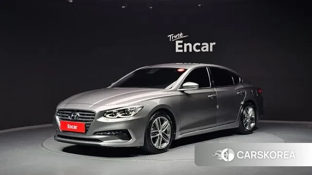Hyundai Grandeur IG 2018 Серебристо-серый из Кореи