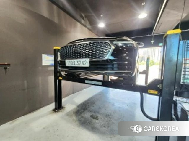Kia The New K9 2nd generation 2022 Черный из Кореи