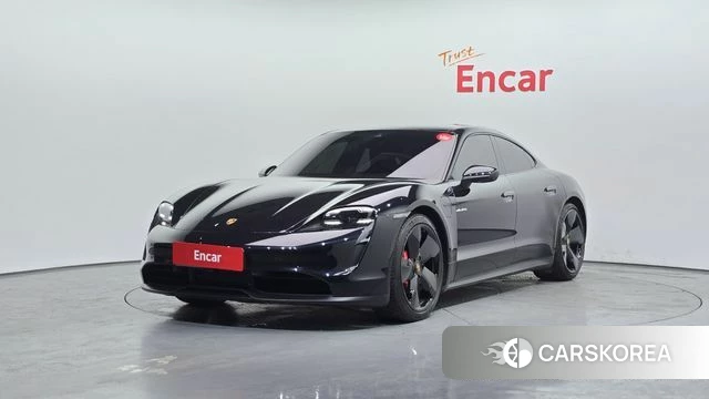 Porsche Taycan 2021 Черный из Кореи