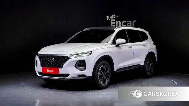 Hyundai Santa Fe TM 2019 Белый из Кореи