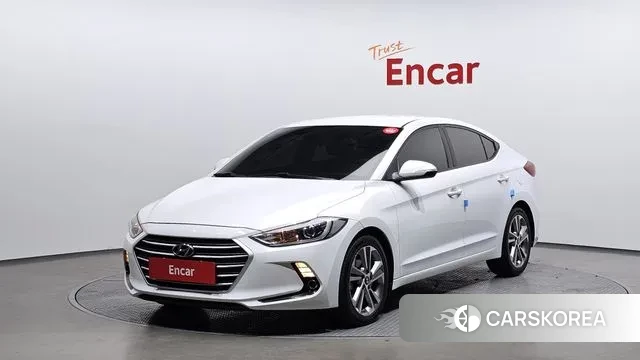 Hyundai Avante AD 2018 Белый из Кореи