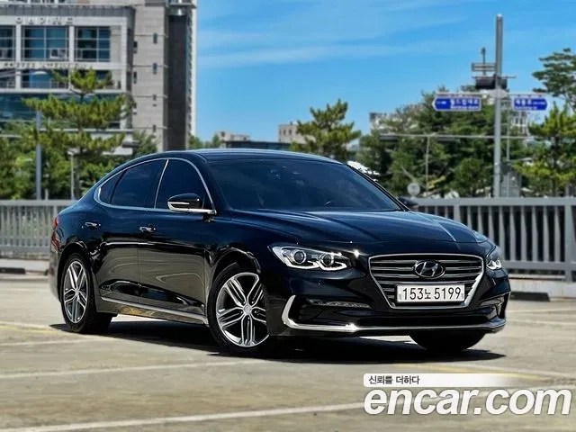 Hyundai Grandeur IG 2018 Черный из Кореи
