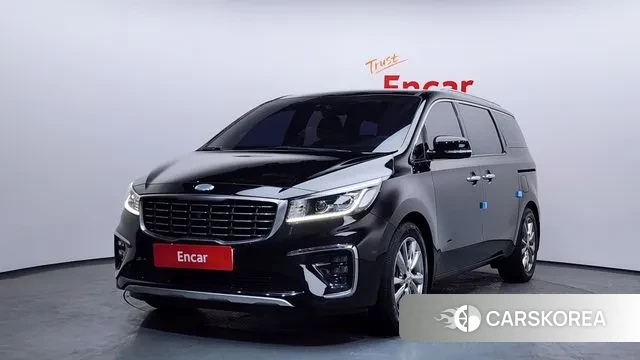Kia The New Carnival 2018 Черный из Кореи