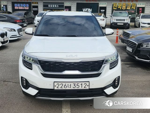 Kia Seltos 2020 Белый из Кореи