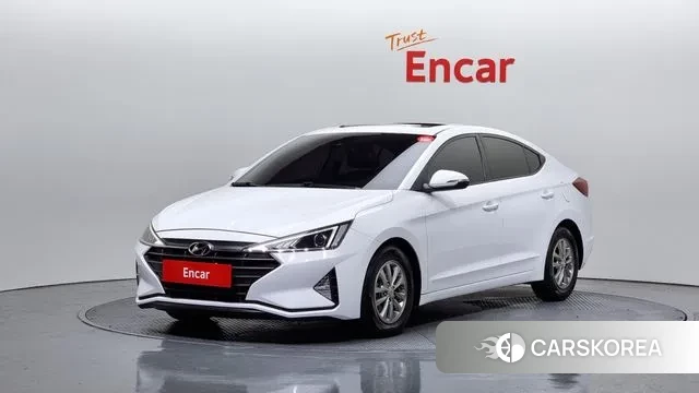 Hyundai The New Avante AD 2019 Белый из Кореи