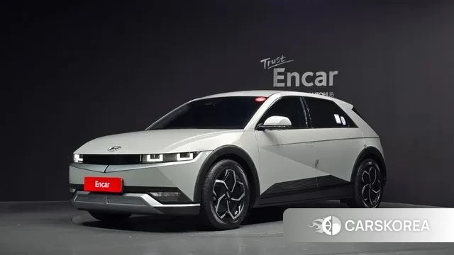 Hyundai Ionic 5 2021 Серебристо-серый из Кореи