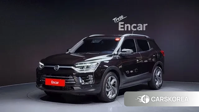 Ssangyong Beautiful Korando 2019 Черный из Кореи