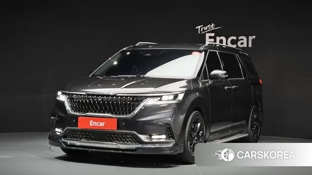 Kia Carnival 4th generation 2023 Серый из Кореи