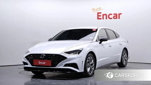 Hyundai Sonata (DN8) 2021 Белый из Кореи