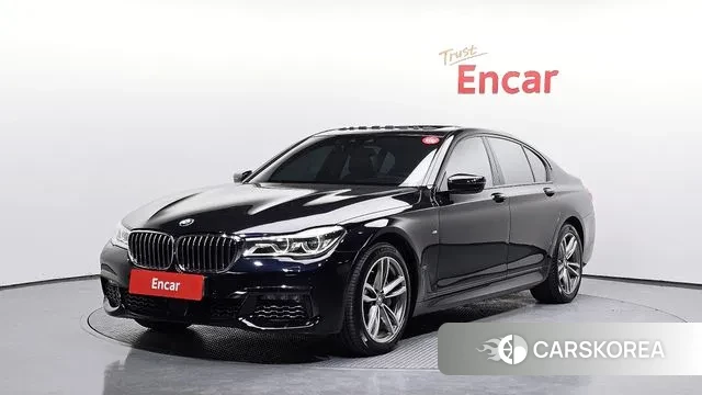 BMW 7 Series (G11) 2018 Черный из Кореи