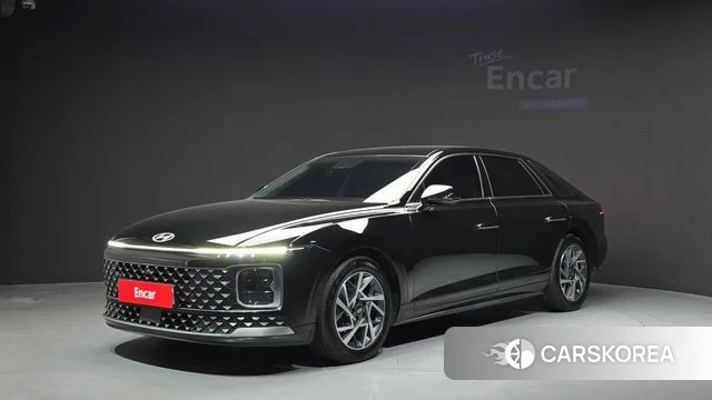 Hyundai Grandeur Hybrid (GN7) 2023 Черный из Кореи