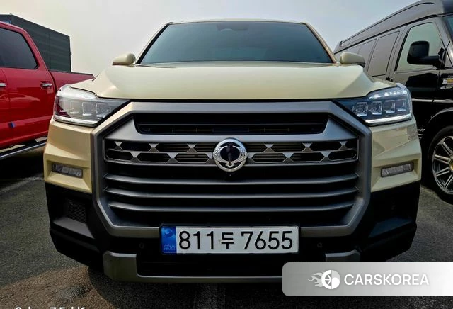 Ssangyong The New Rexton Sport 2024 Жемчужный цвет из Кореи