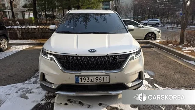 Kia Carnival 4th generation 2021 Белый из Кореи