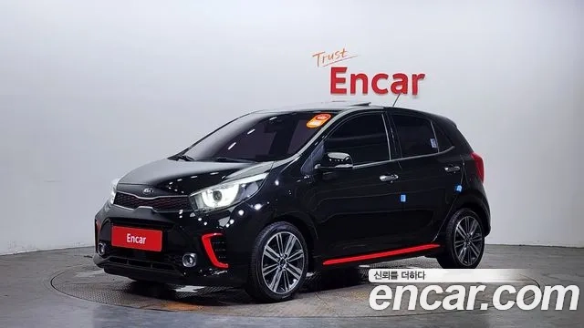 Kia All New Morning (JA) 2018 Черный из Кореи