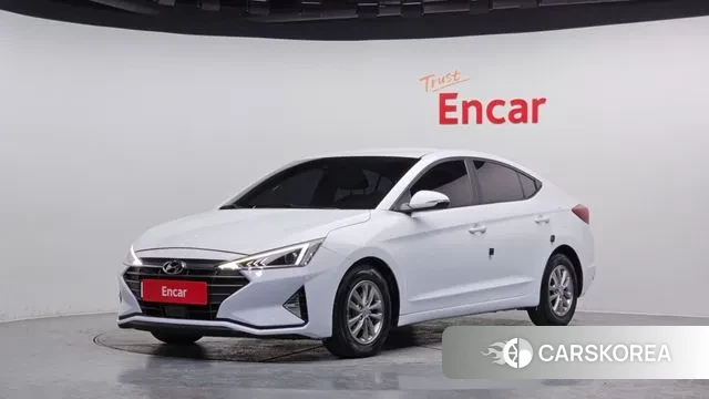 Hyundai The New Avante AD 2019 Белый из Кореи