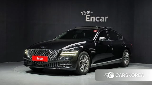 Genesis G80 (RG3) 2021 Черный из Кореи
