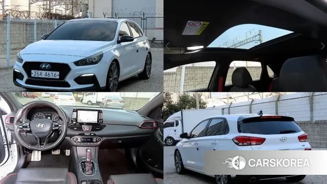 Hyundai i30 (PD) 2018 Белый из Кореи