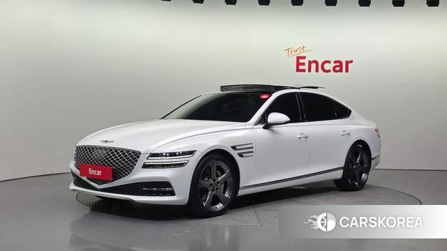 Genesis G80 (RG3) 2021 Белый из Кореи