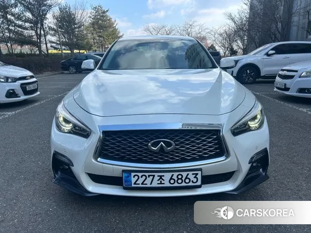 Infiniti Q50 2018 Белый из Кореи
