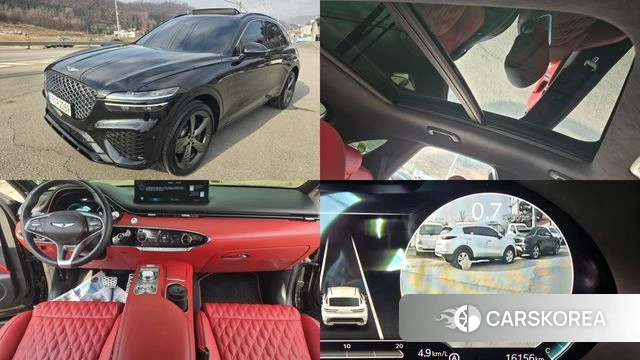 Genesis GV70 2022 Черный из Кореи