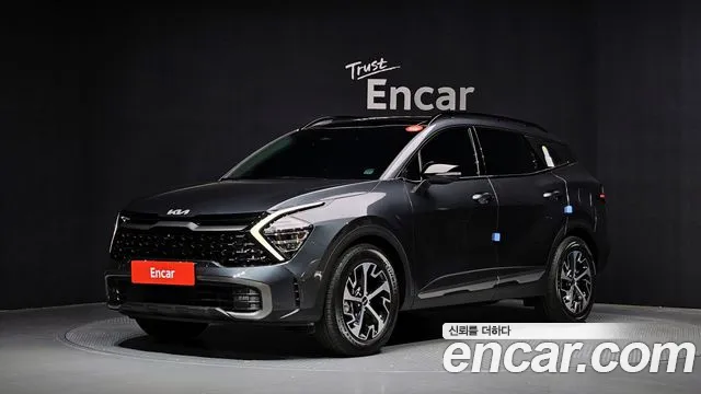 Kia Sportage 5th Generation Hybrid 2024 Серый из Кореи