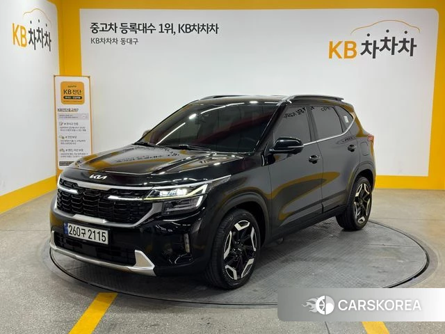 Kia The New Seltos 2023 Черный из Кореи