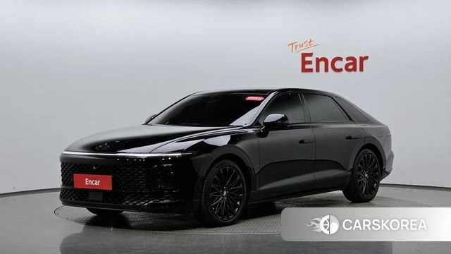 Hyundai Grandeur Hybrid (GN7) 2023 Черный из Кореи