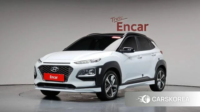 Hyundai Kona 2019 Белый из Кореи
