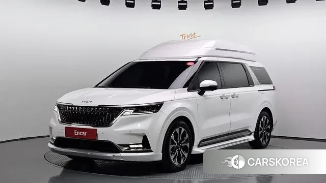 Kia Carnival 4th generation 2023 Белый из Кореи