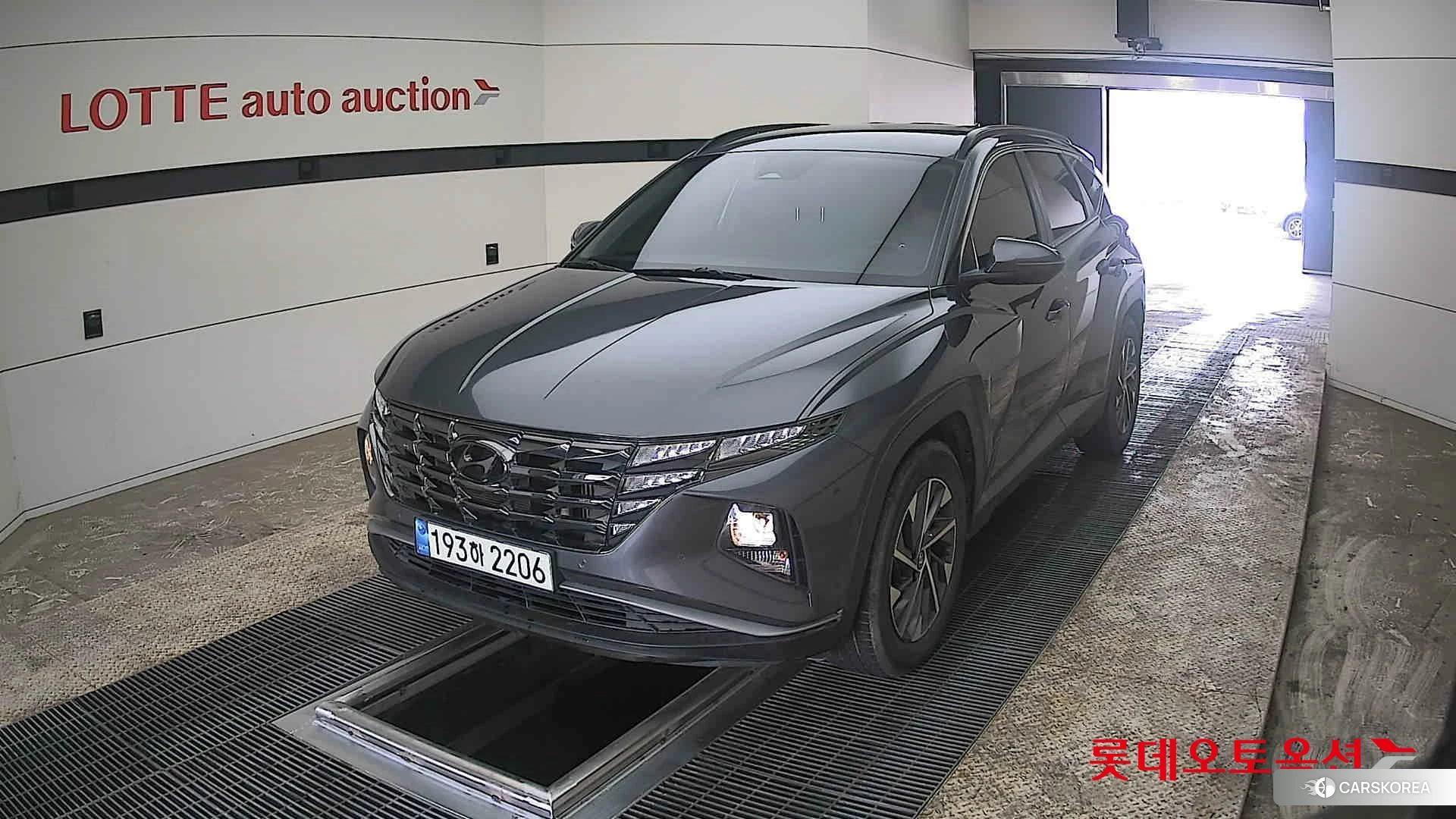 Hyundai Tucson 2022 Titanium Grey Metallic из Кореи