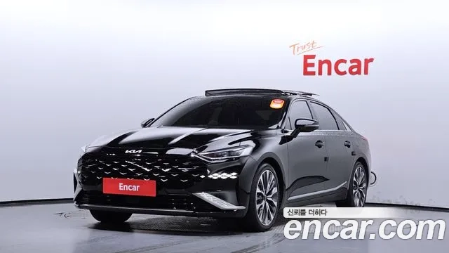 Kia K8 2021 Черный из Кореи