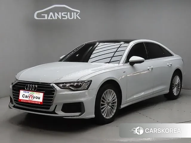 Audi A6 (C8) 2020 Белый из Кореи