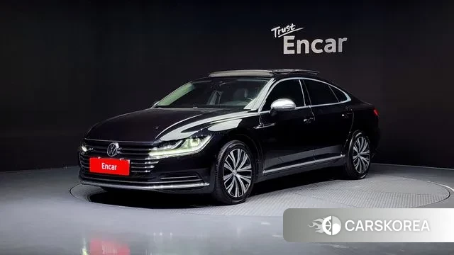Volkswagen Arteon 2019 Черный из Кореи