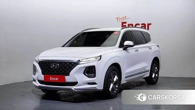 Hyundai Santa Fe TM 2019 Белый из Кореи
