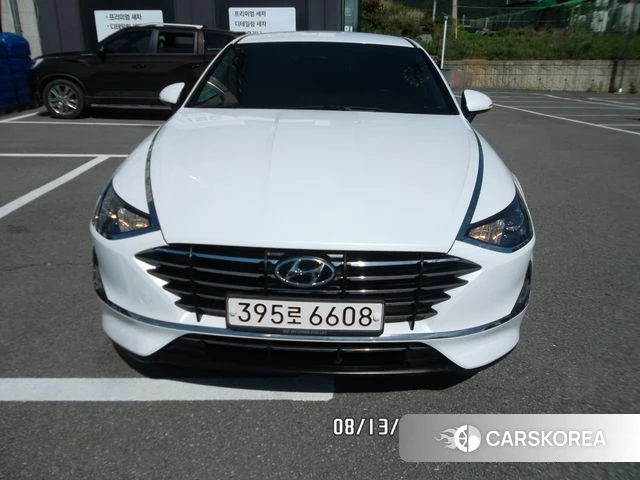 Hyundai Sonata (DN8) 2021 Белый из Кореи
