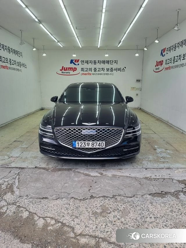 Genesis G80 (RG3) 2021 Черный из Кореи