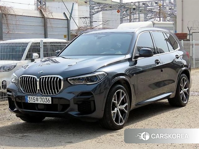 BMW X5 (G05) 2022 Серый из Кореи