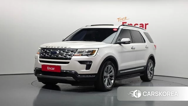 Ford Explorer 2019 Белый из Кореи
