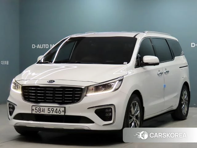 Kia The New Carnival 2018 Белый из Кореи