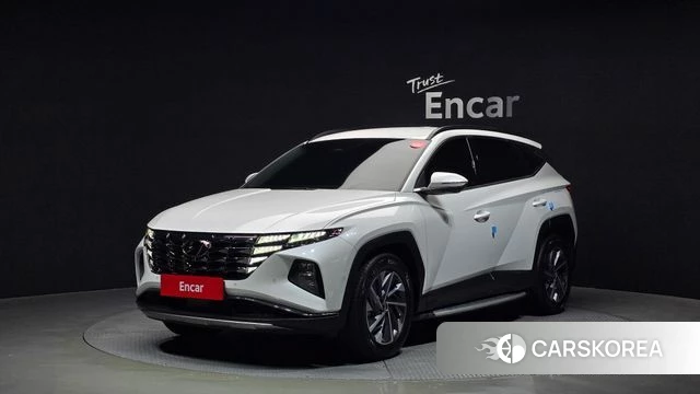 Hyundai Tucson Hybrid (NX4) 2020 Белый из Кореи