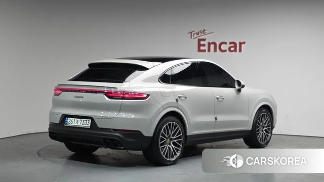 Porsche Cayenne (PO536) 2021 Серебристо-серый из Кореи