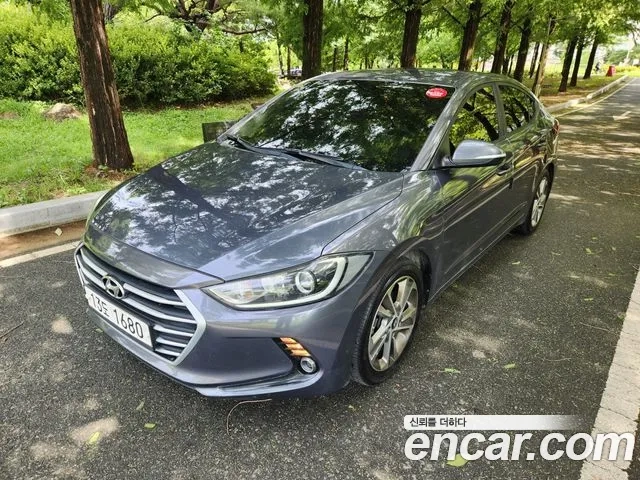 Hyundai Avante AD 2018 Серый из Кореи