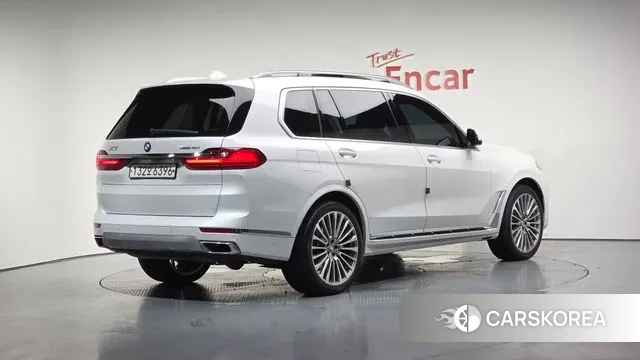 BMW X7 (G07) 2020 Белый из Кореи