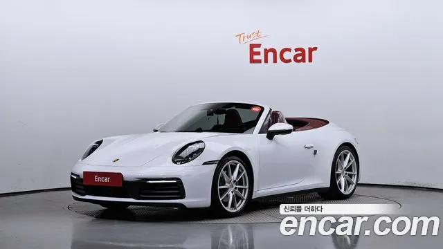 Porsche 911(992) 2021 Белый из Кореи