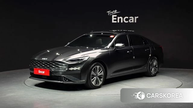 Kia K8 Hybrid 2023 Серый из Кореи