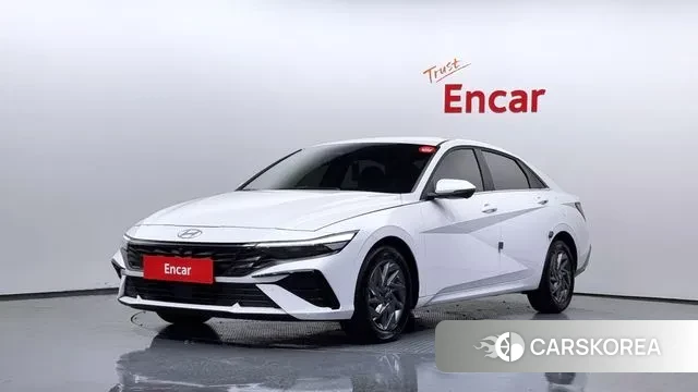 Hyundai The New Avante (CN7) 2024 Белый из Кореи