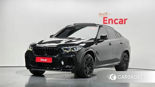 BMW X6M (G06) 2021 Черный из Кореи