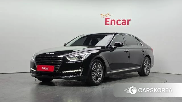 Genesis EQ900 2018 Черный из Кореи